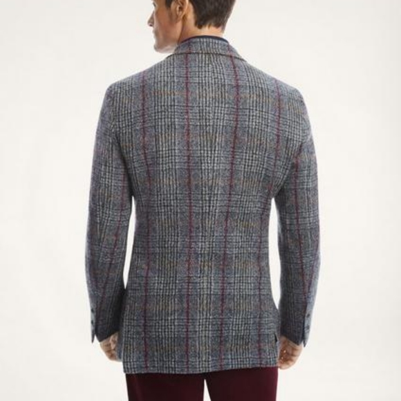 NWT Brooks Brothers Regent Fit Tweed Wool Blazer Sport Coat 40S - Picture 3 of 10